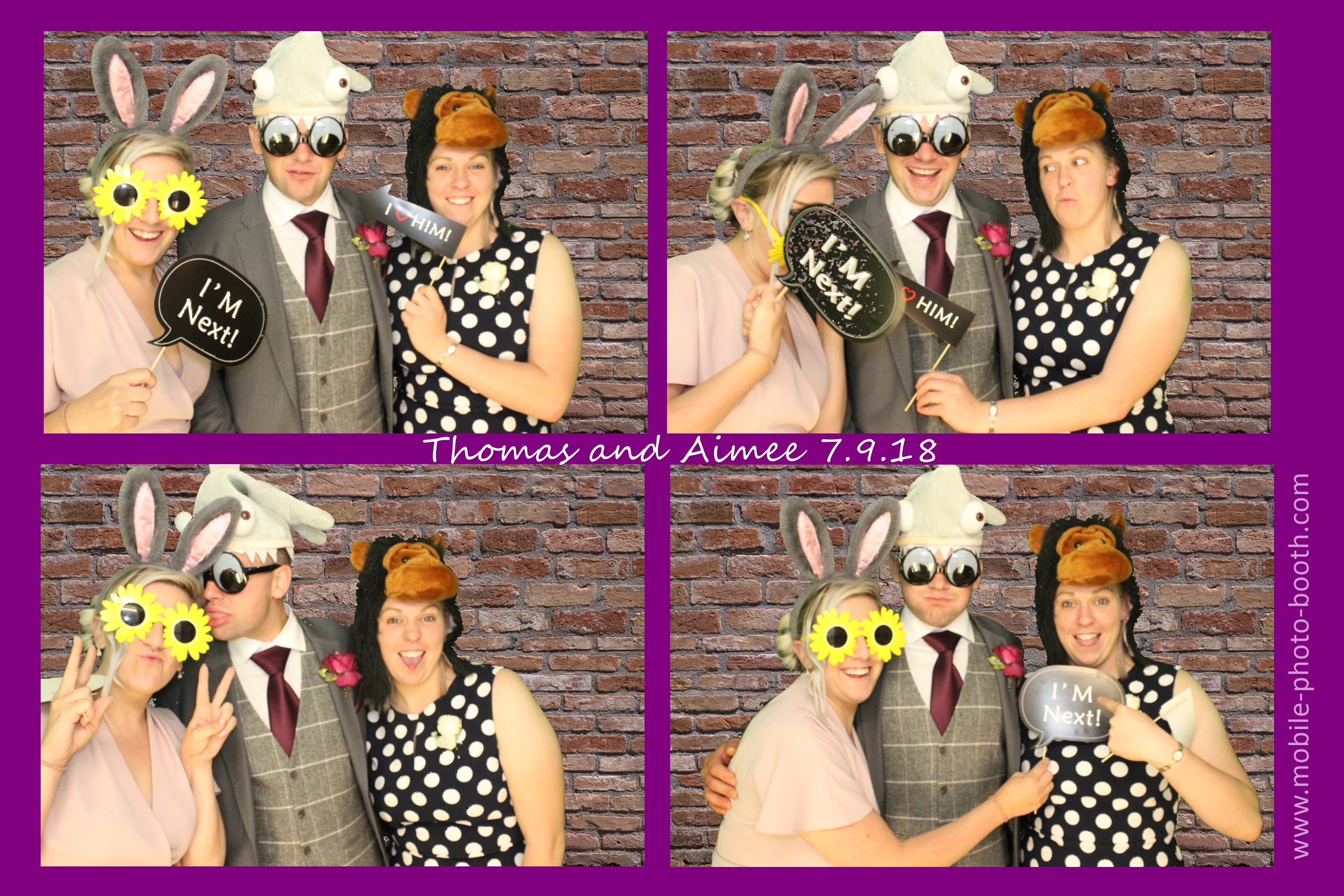 Tom & Aimee wedding | View more photos from the event at images.mobile-photo-booth.com/u/MobilePhotoBoothUK/Tom-Aimee-wedding